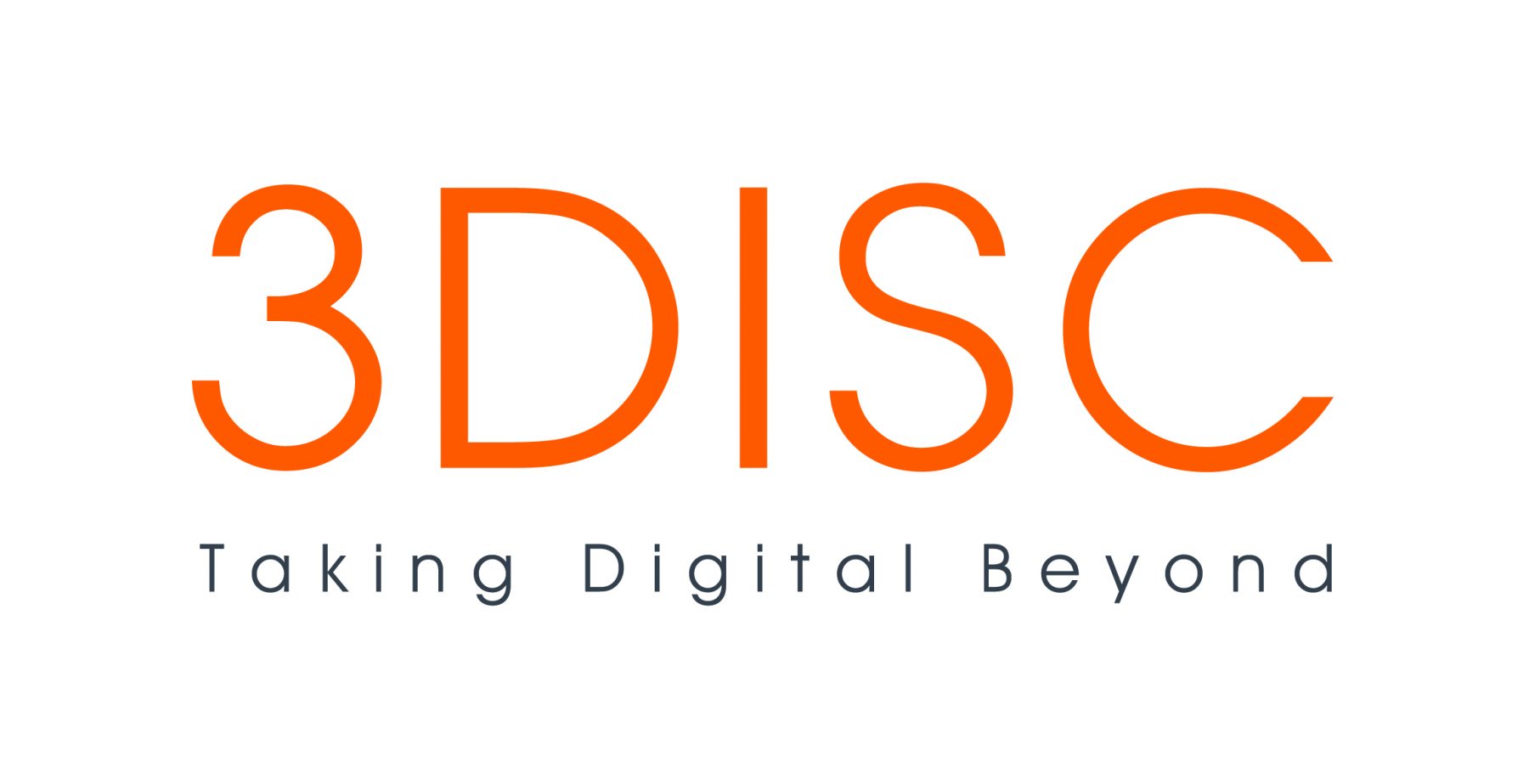 3DISC Logo et baseline verticale-fond blanc